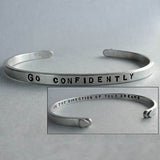 "Go Confidently In The Direction Of Your Dreams" Bracelet