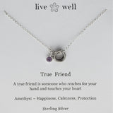 True Friend Necklace By Live Well