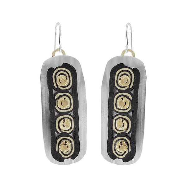  Whitney Designs Tapestry Spiral Totem Earrings
