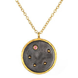 Satya-Zodiac Libra Pink Tourmaline Necklace