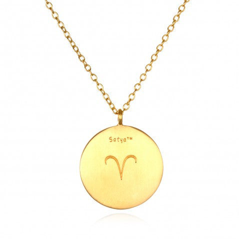 Satya-Zodiac Aries Diamond Necklace