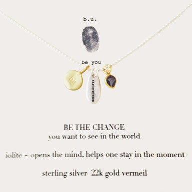 b.u. Be The Change Necklace