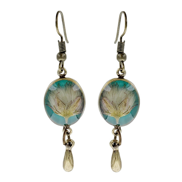  Shari Dixon Apache Plume Flower Earrings